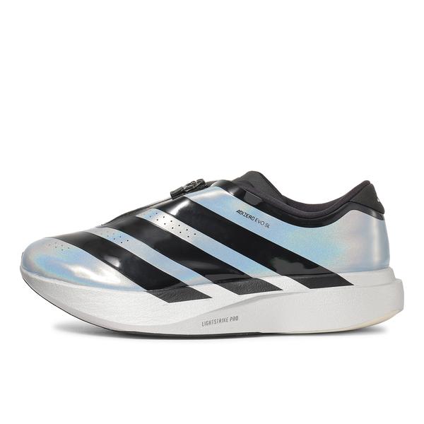 adidas アディゼロ EVO SL ジップ シルバー 25cm