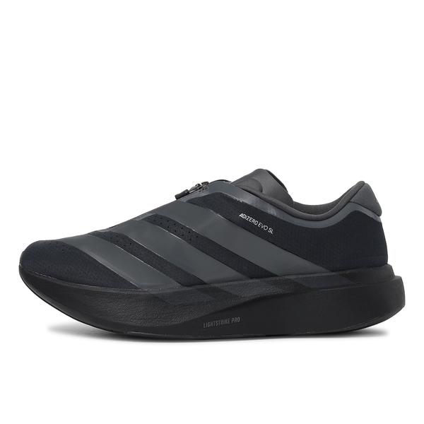 adidas アディゼロ EVO SL ジップアップ ブラック 25cm