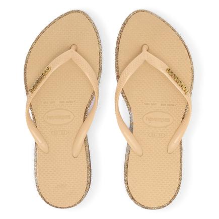 havaianas スリムポイントグリッター
