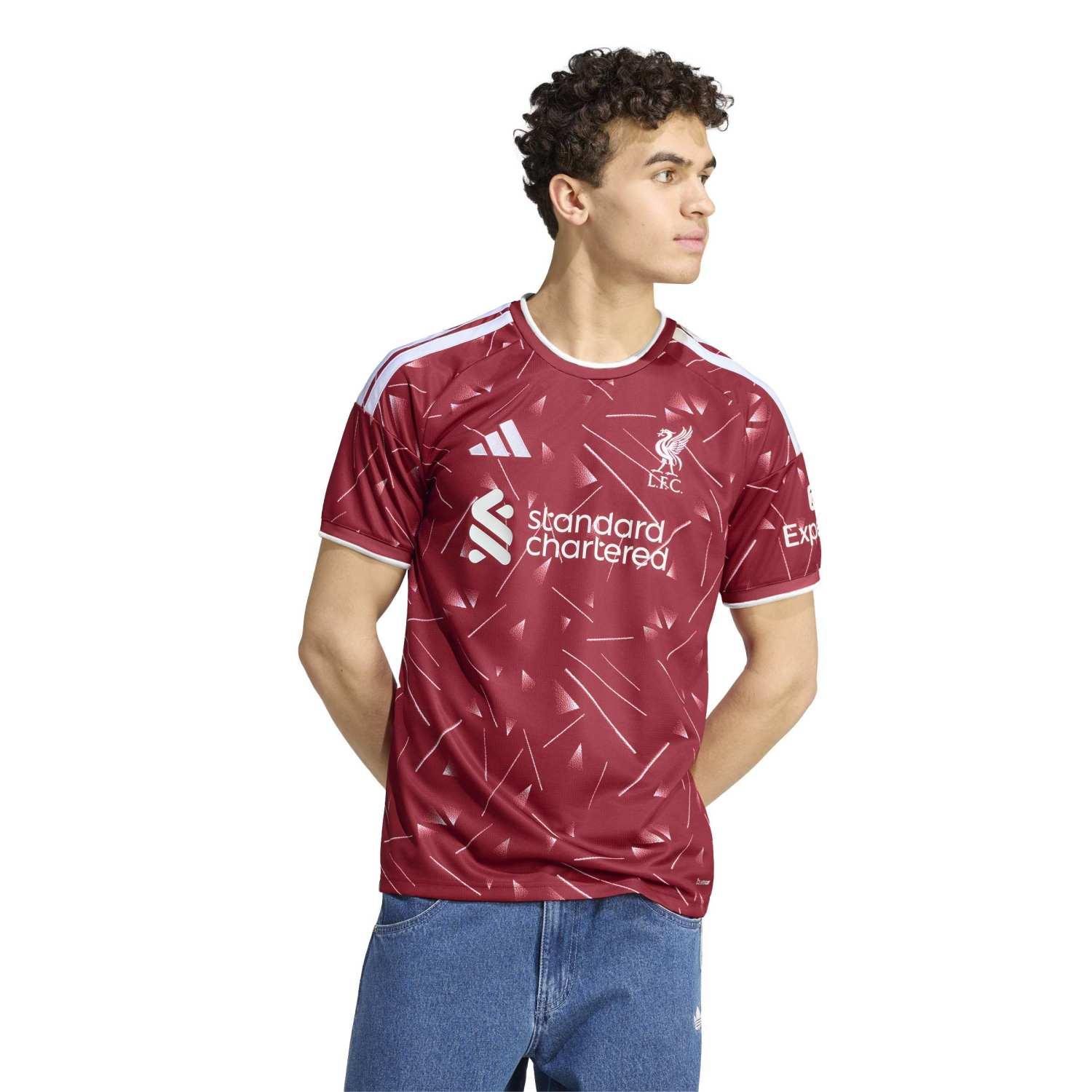 Adidas M Liverpool FC Home Replica Short Sleeve KA6852 ACTIVEMAROON — photo 1 of 6