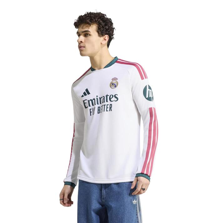 adidas �����O�X���[�u WHITE