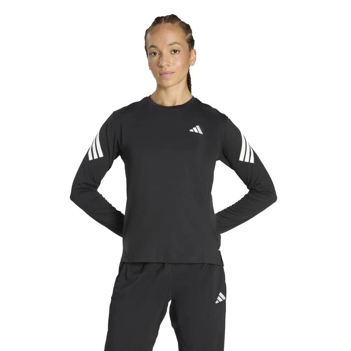 adidas �����O�X���[�u BLACK