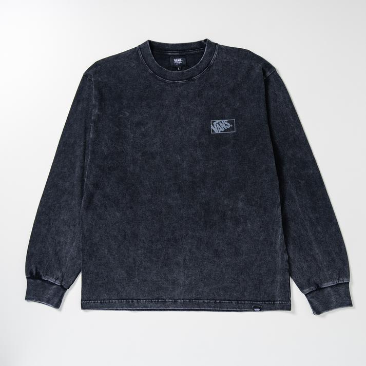 VANS �����O�X���[�u BLACK