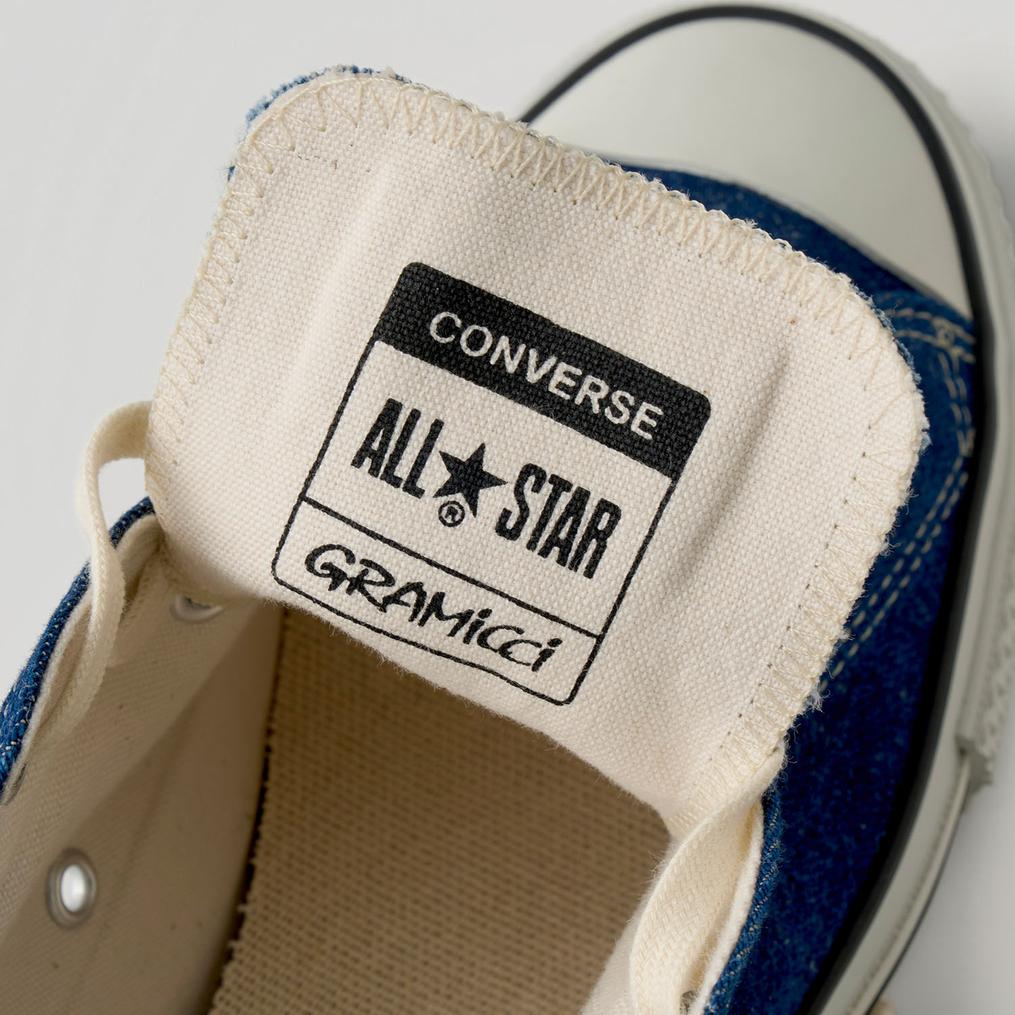  Gramicci CONVERSE All Star J Hemp Denim OX / GRAMICCI画像4