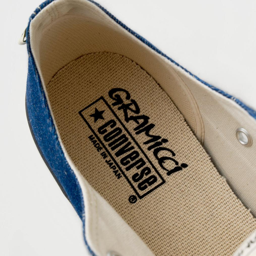  Gramicci CONVERSE All Star J Hemp Denim OX / GRAMICCI画像6