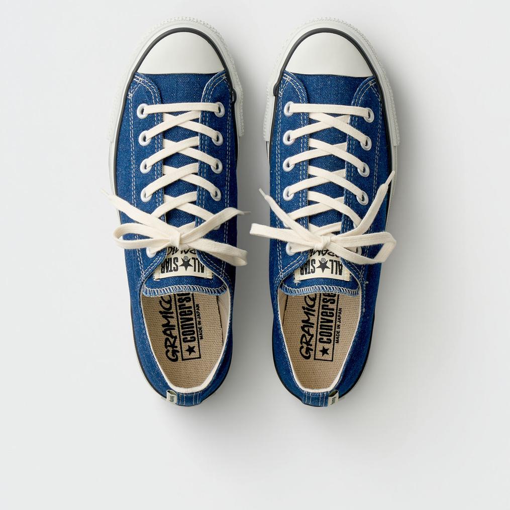  Gramicci CONVERSE All Star J Hemp Denim OX / GRAMICCI画像5