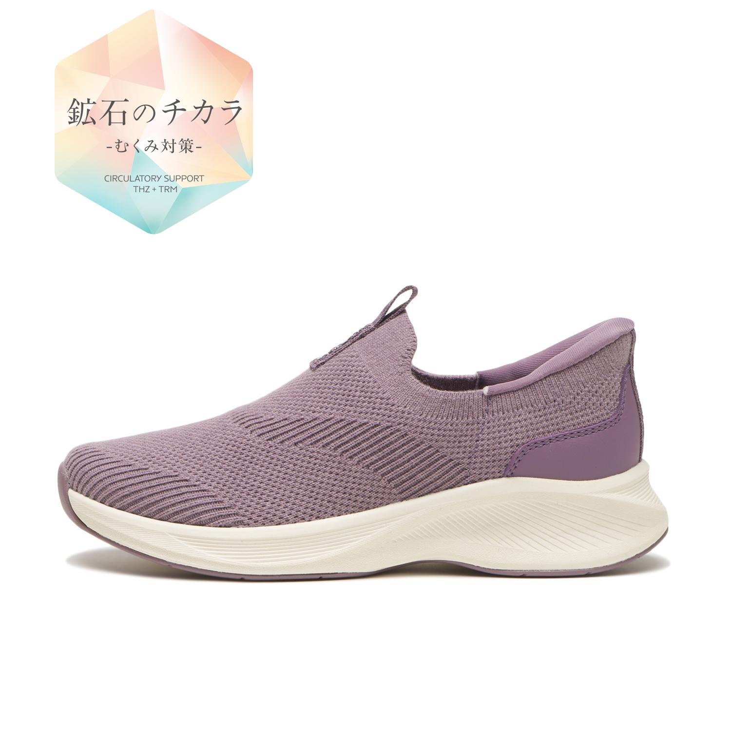 ���f�B�[�X �yABC SELECT�z �G�[�r�[�V�[�Z���N�g QS MW RE SNEAKER �����m�E�[���X���b�|�� W1058 MAUVE