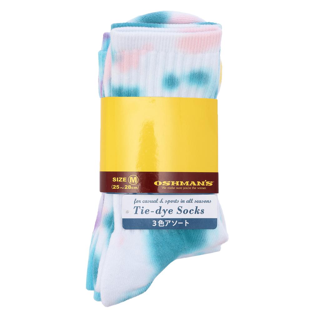  OSHMAN’S OSHMAN’S OSHMAN'S ORIGINAL 3P Socks Crew Tie Dye画像1