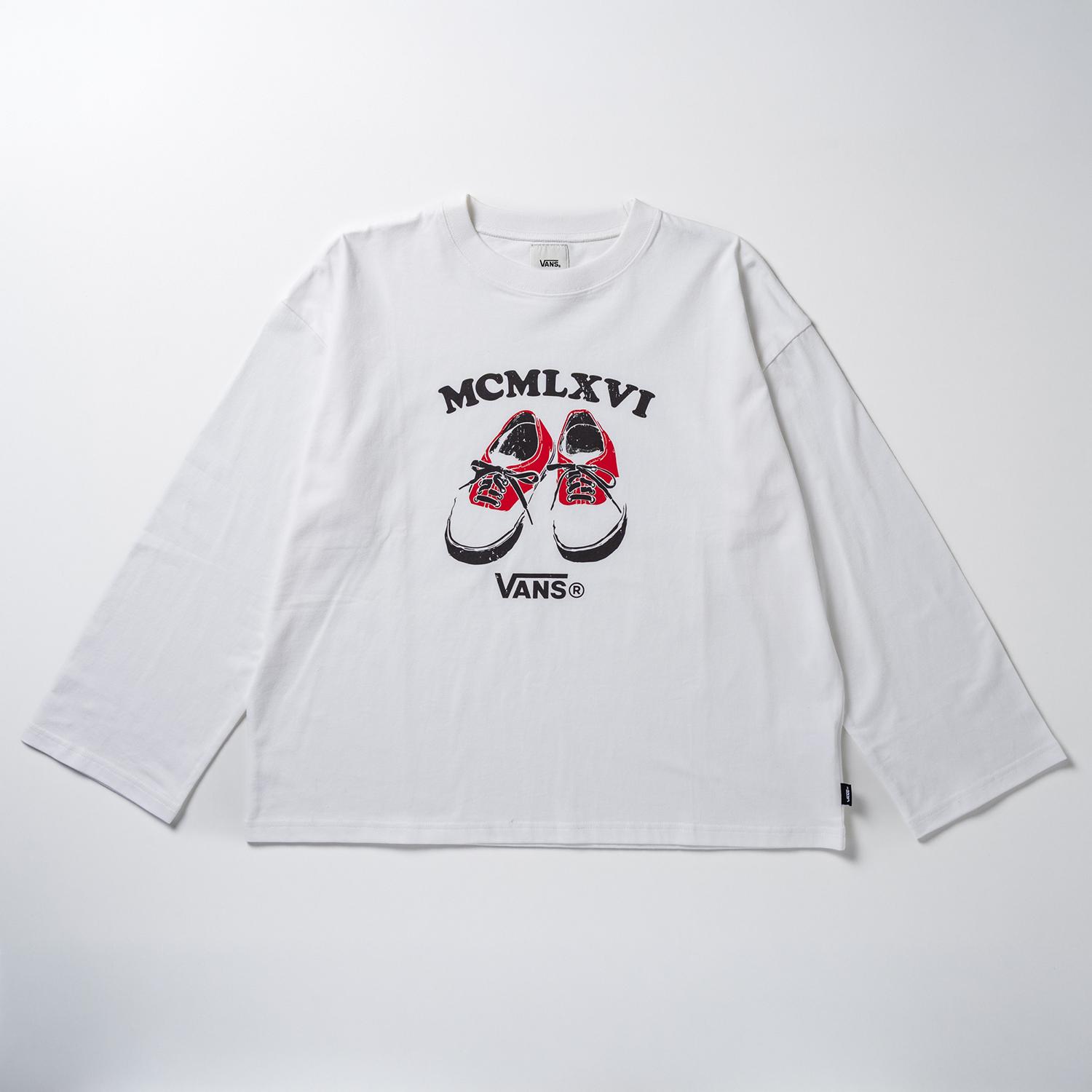 VANS】 ヴァンズ W authentic PT LS-TSHIRT ロングスリーブ