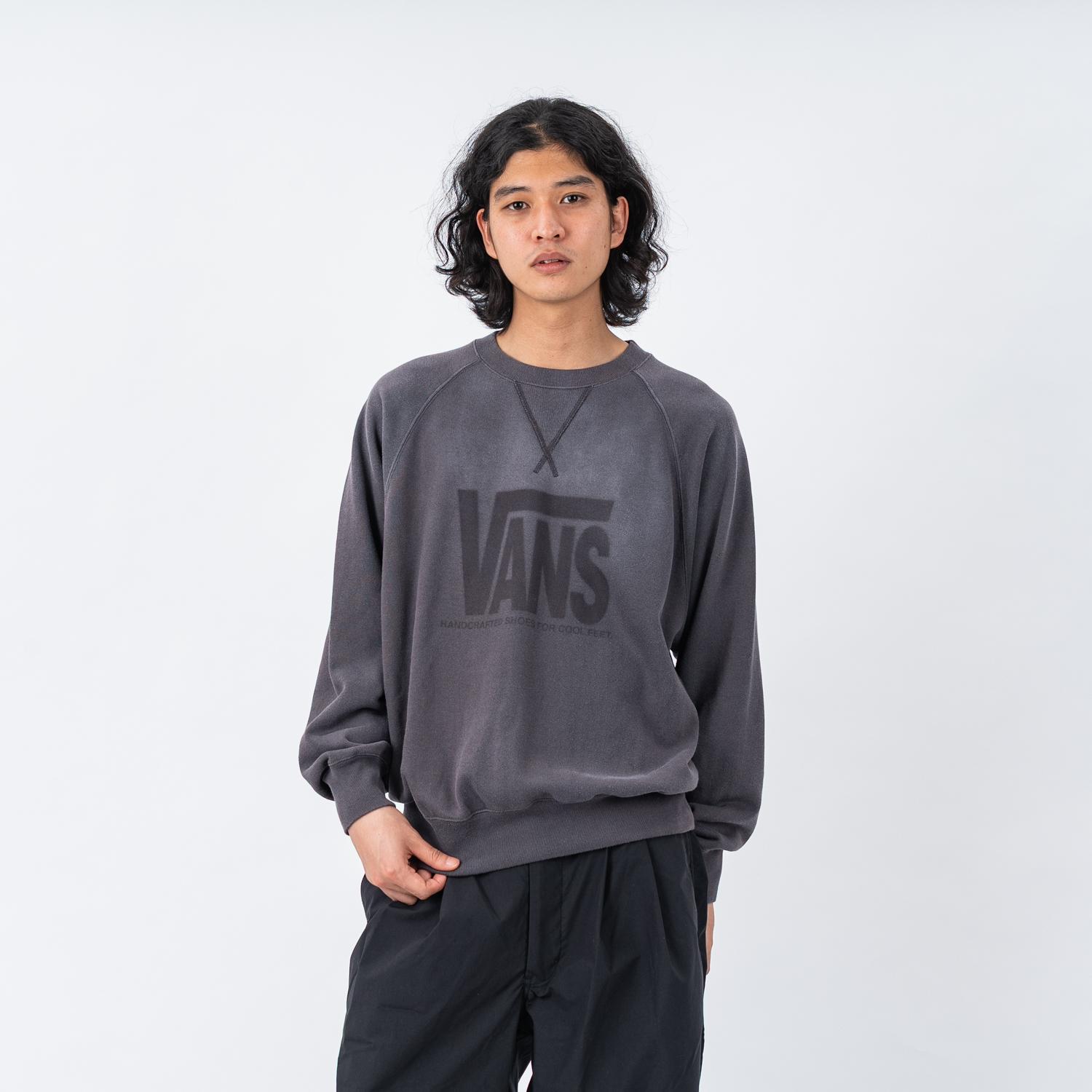 VANS】 ヴァンズ U Vintage Crew Sweat スウェットクルー 126K7041101