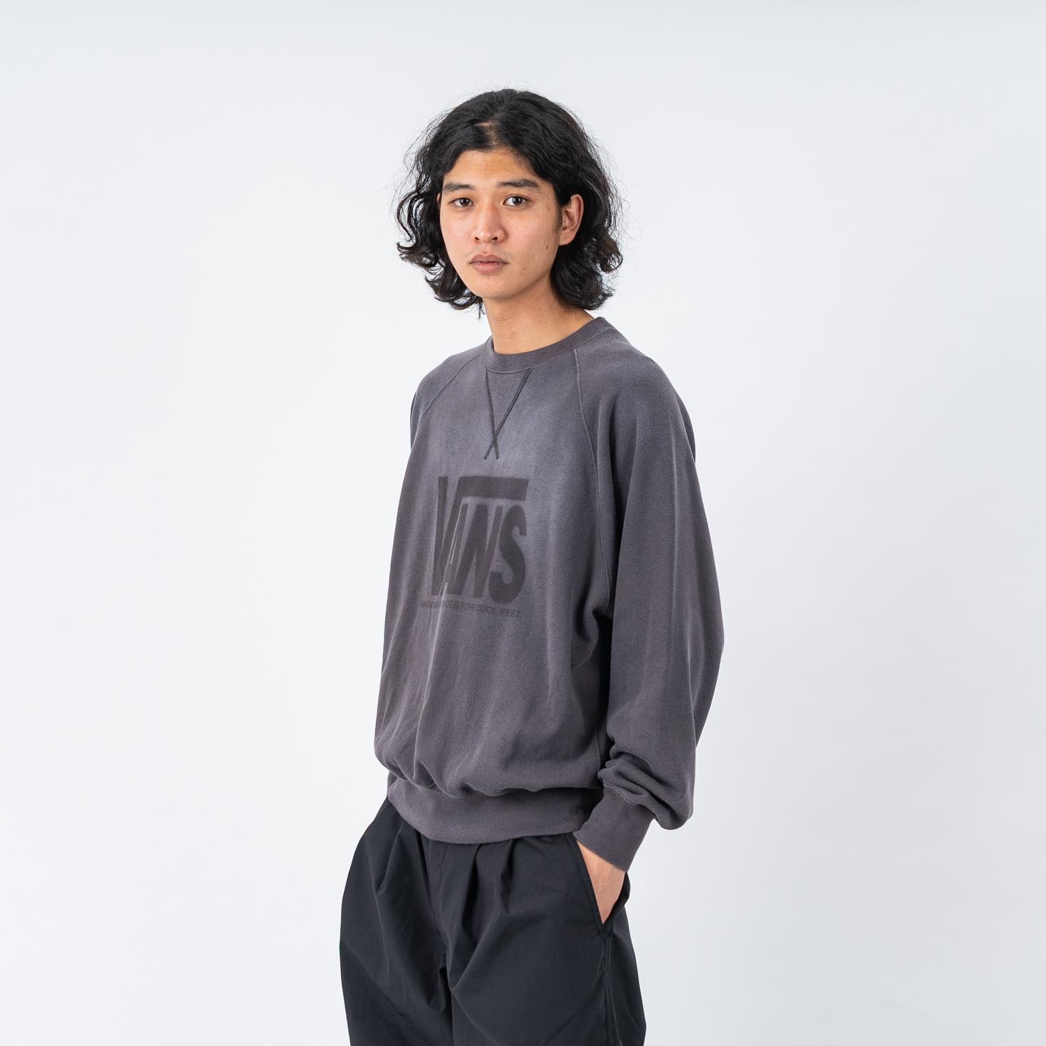 VANS】 ヴァンズ U Vintage Crew Sweat スウェットクルー 126K7041101