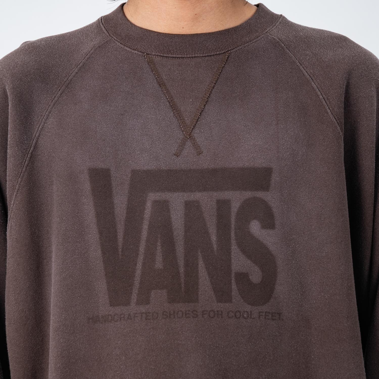 VANS】 ヴァンズ U Vintage Crew Sweat スウェットクルー 126K7041101