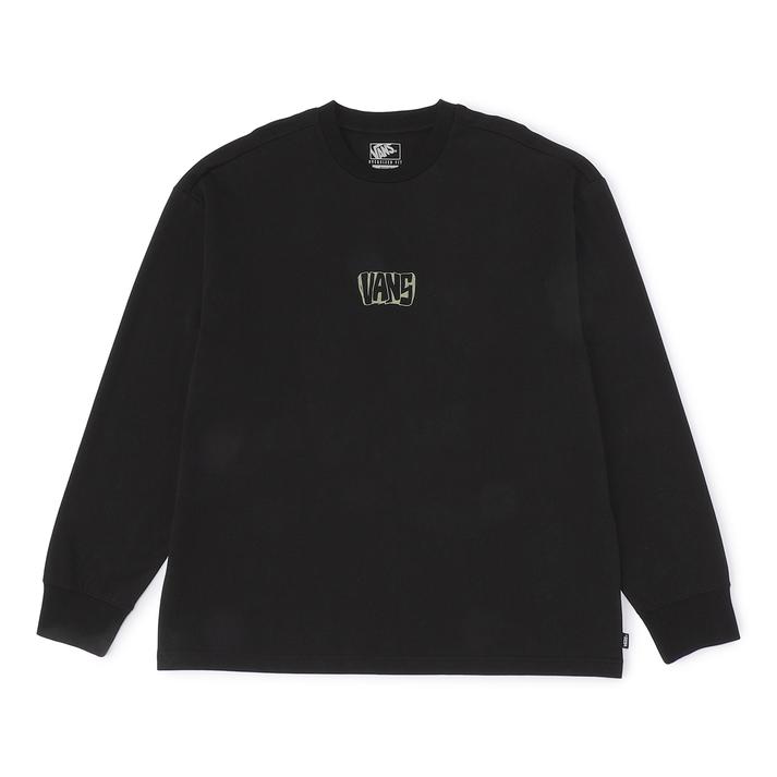 VANS �����O�X���[�u Black