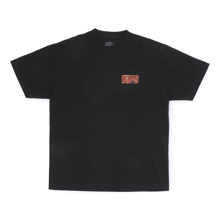 VANS �V���[�g�X���[�u Black