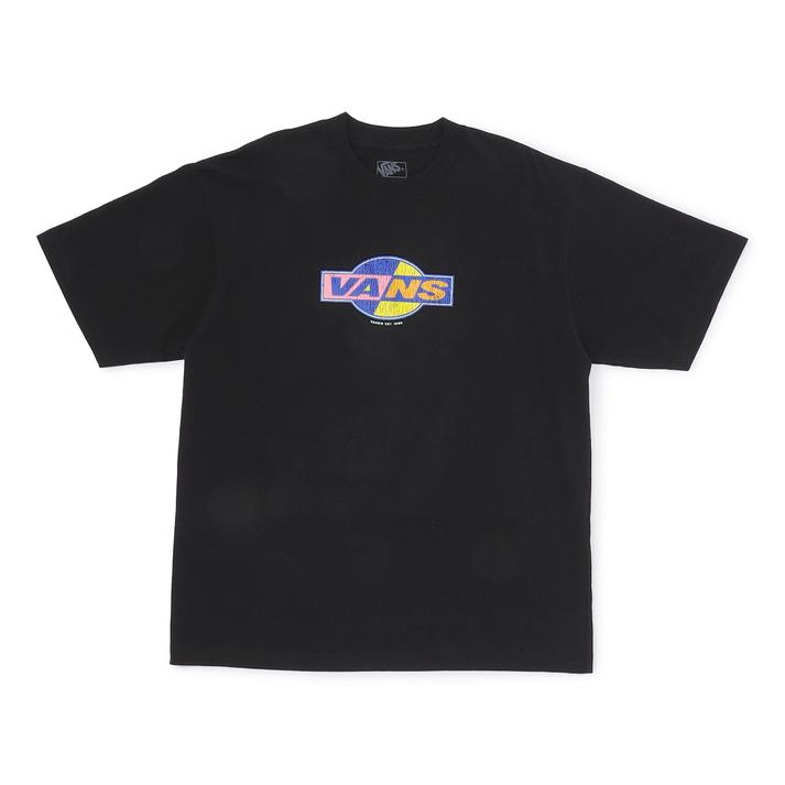 VANS �V���[�g�X���[�u Black