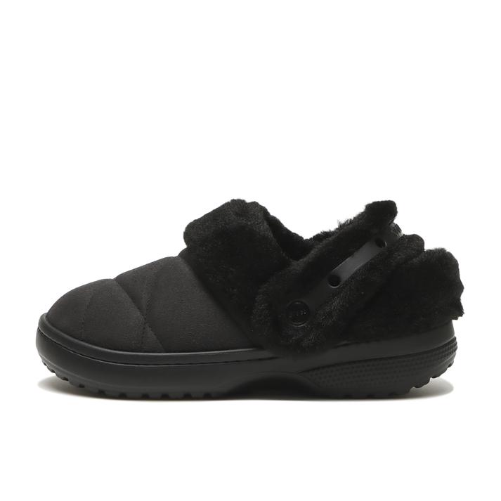 crocs �A���t�@�[�Q�b�^�u�� �L���e�B���O �r�[�K�� �X�G�[�h BLACK
