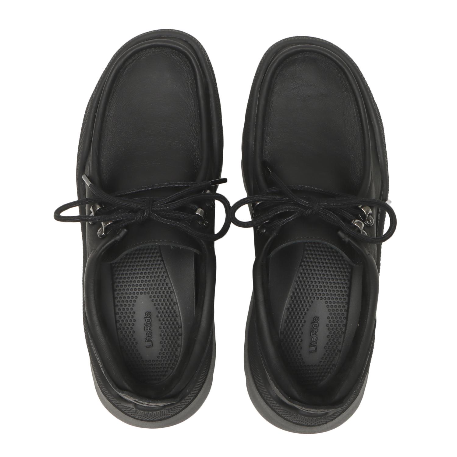  crocs GALLERY LEATHER SHOE画像3
