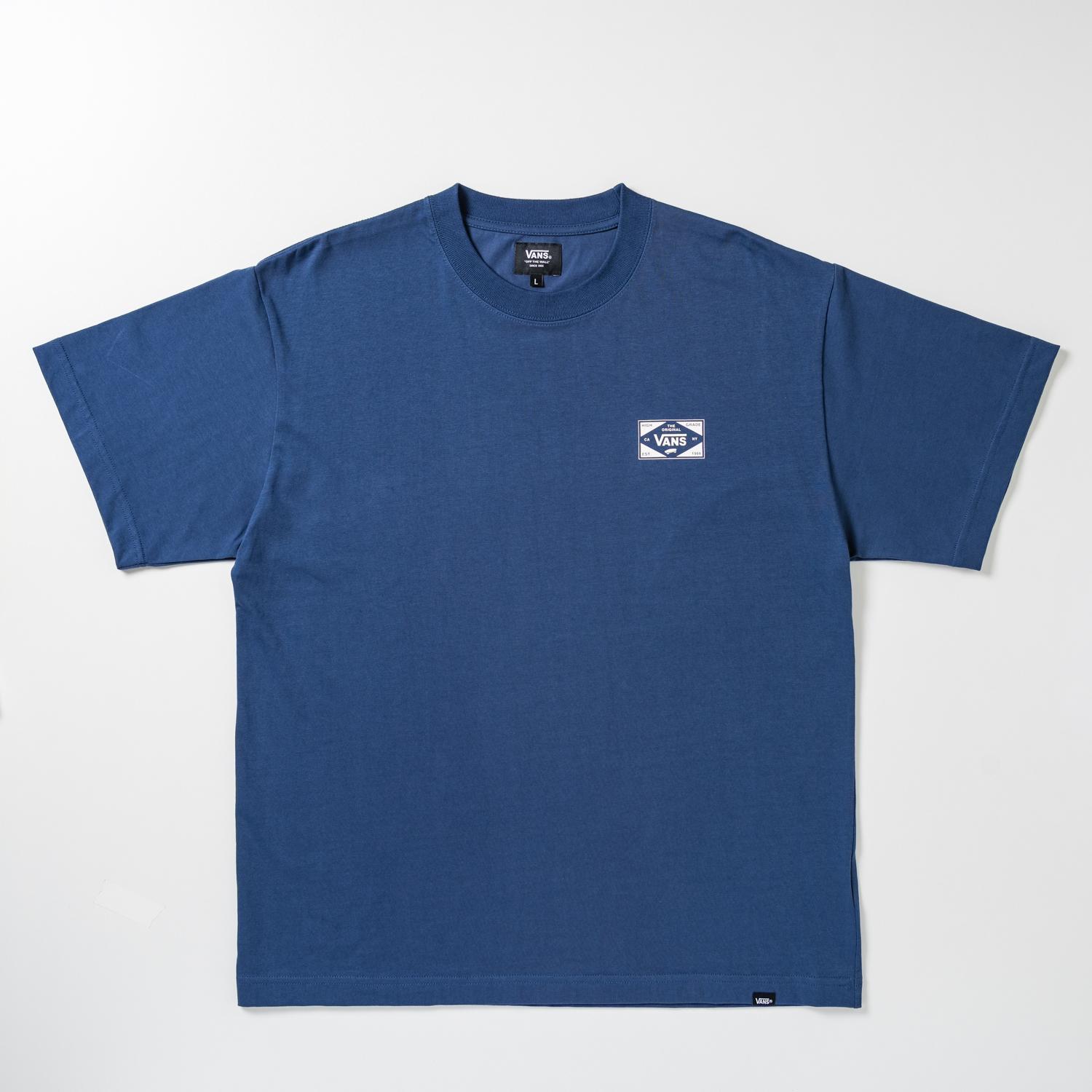 Vans M High Grade Patch TEE Short Sleeve 126K1012700 ABC-MART Limited BLUE — photo 1 of 7
