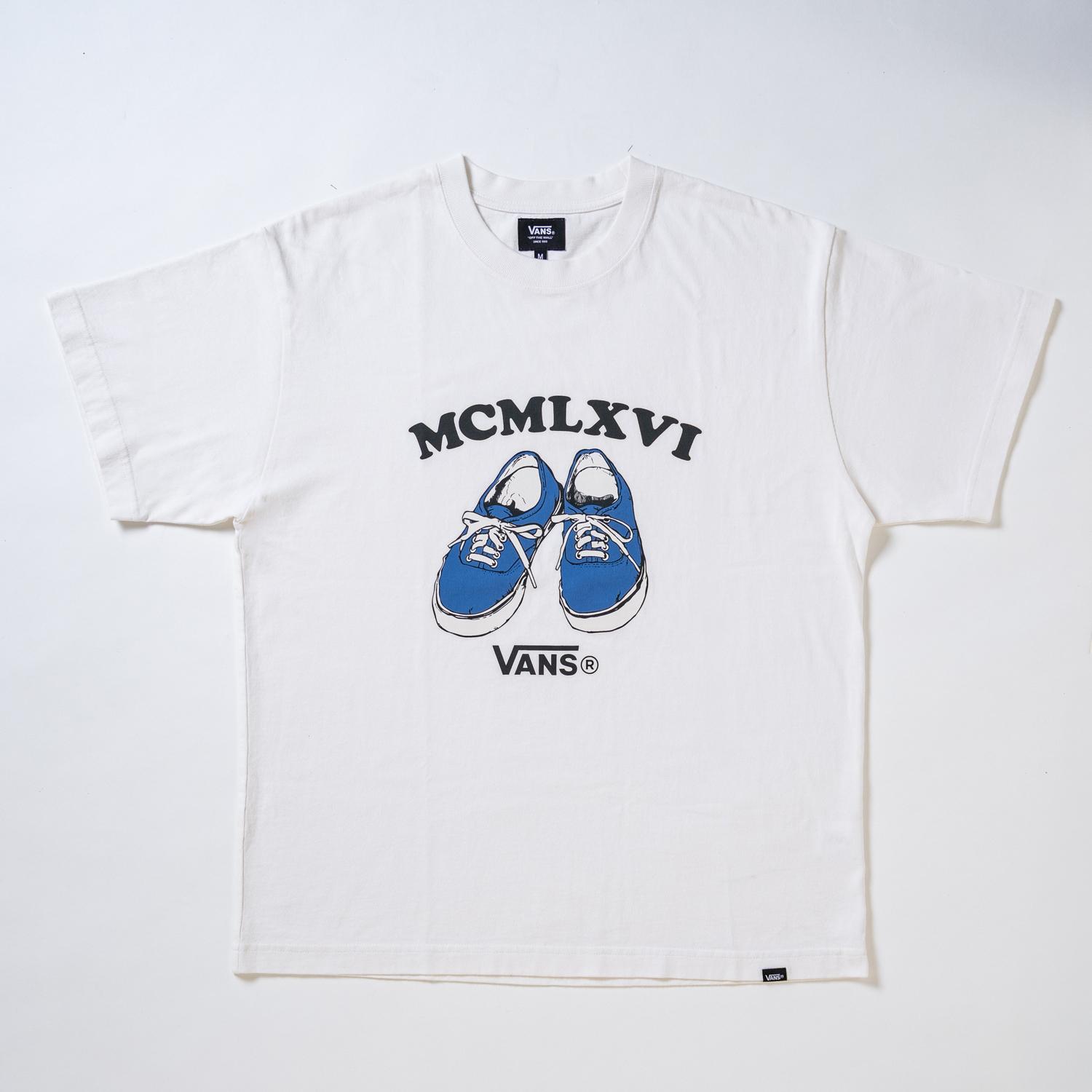 Vans U MCMLXVI Authentic Tee Short Sleeve 126K1012000 ABC-MART Limited Off White — photo 1 of 6