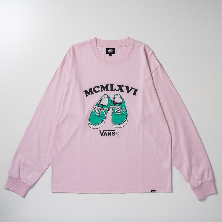 VANS �����O�X���[�u PINK