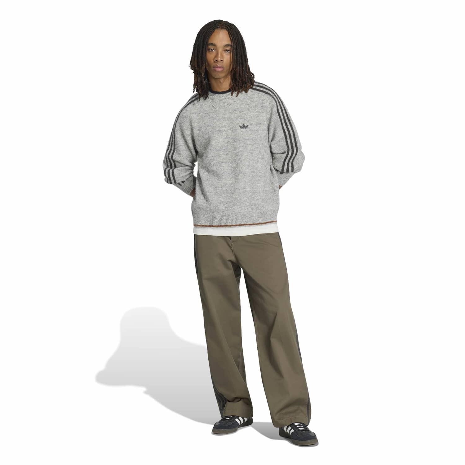 adidas】 アディダス M 3STRIPES PLEATED PANTS ロングパンツ KS4129