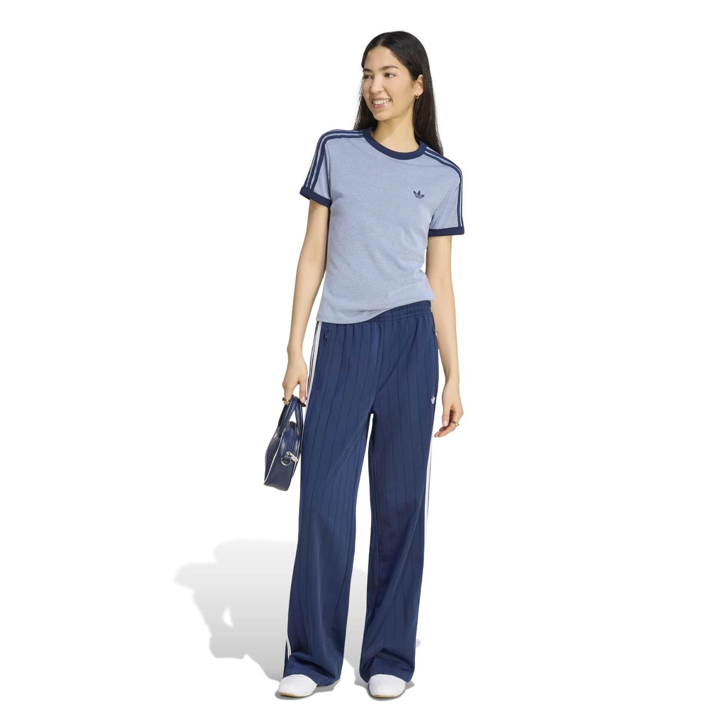 レディース 【adidas】 アディダス W HEATHER 3ST CALI TEE ショート