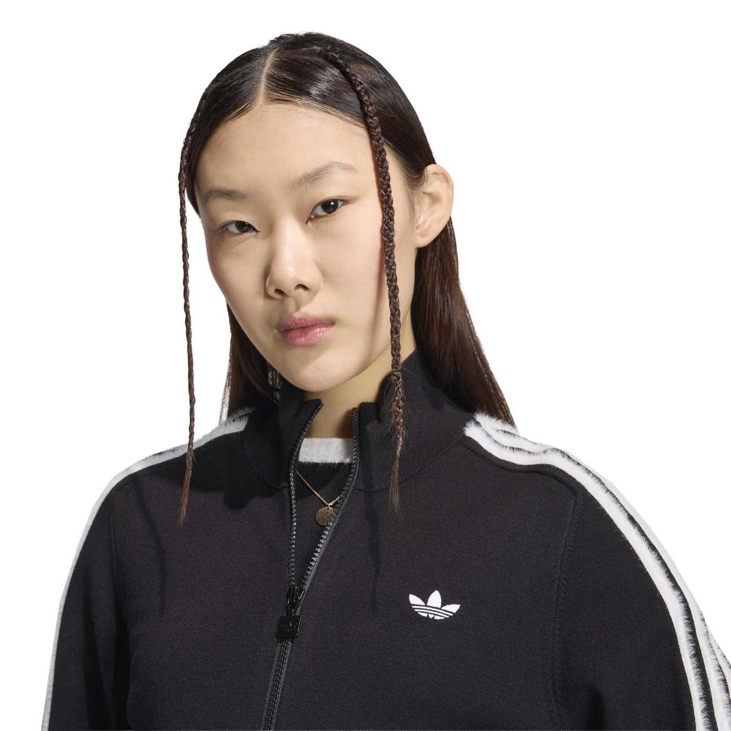 レディース 【adidas】 アディダス W KNITTED FIREBIRD TRACKTOP