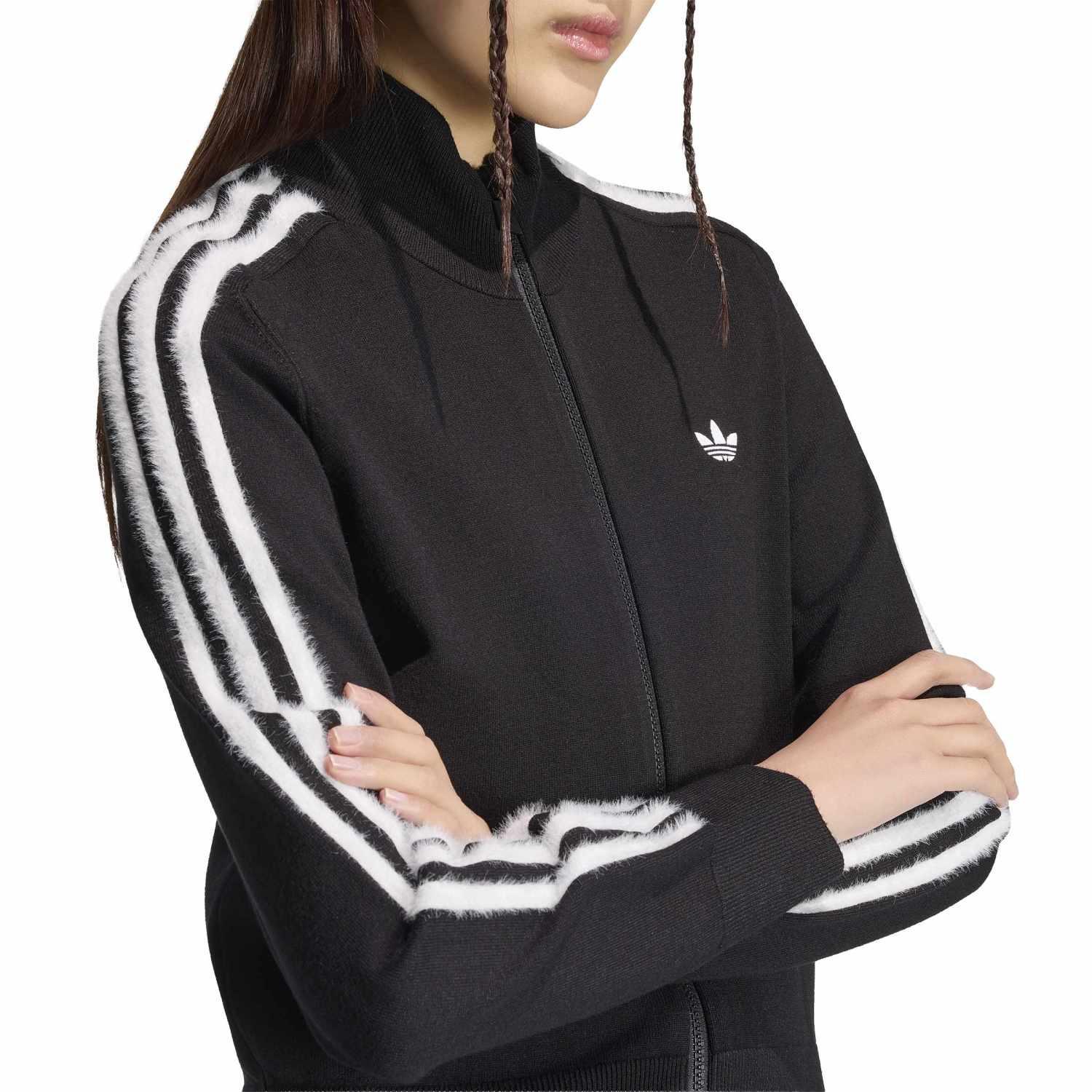 レディース 【adidas】 アディダス W KNITTED FIREBIRD TRACKTOP