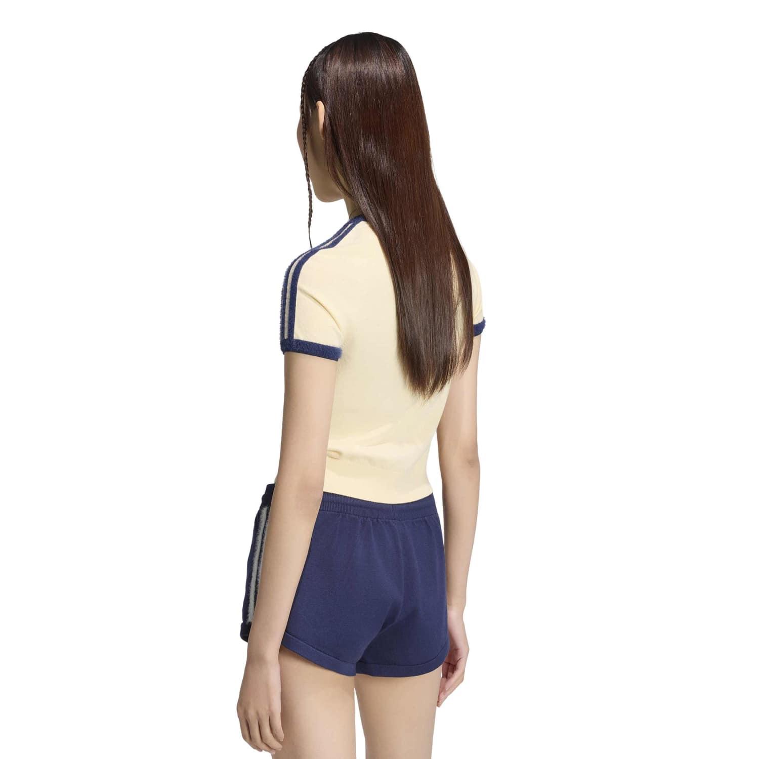 レディース 【adidas】 アディダス W KNITTED TEE ショートスリーブ