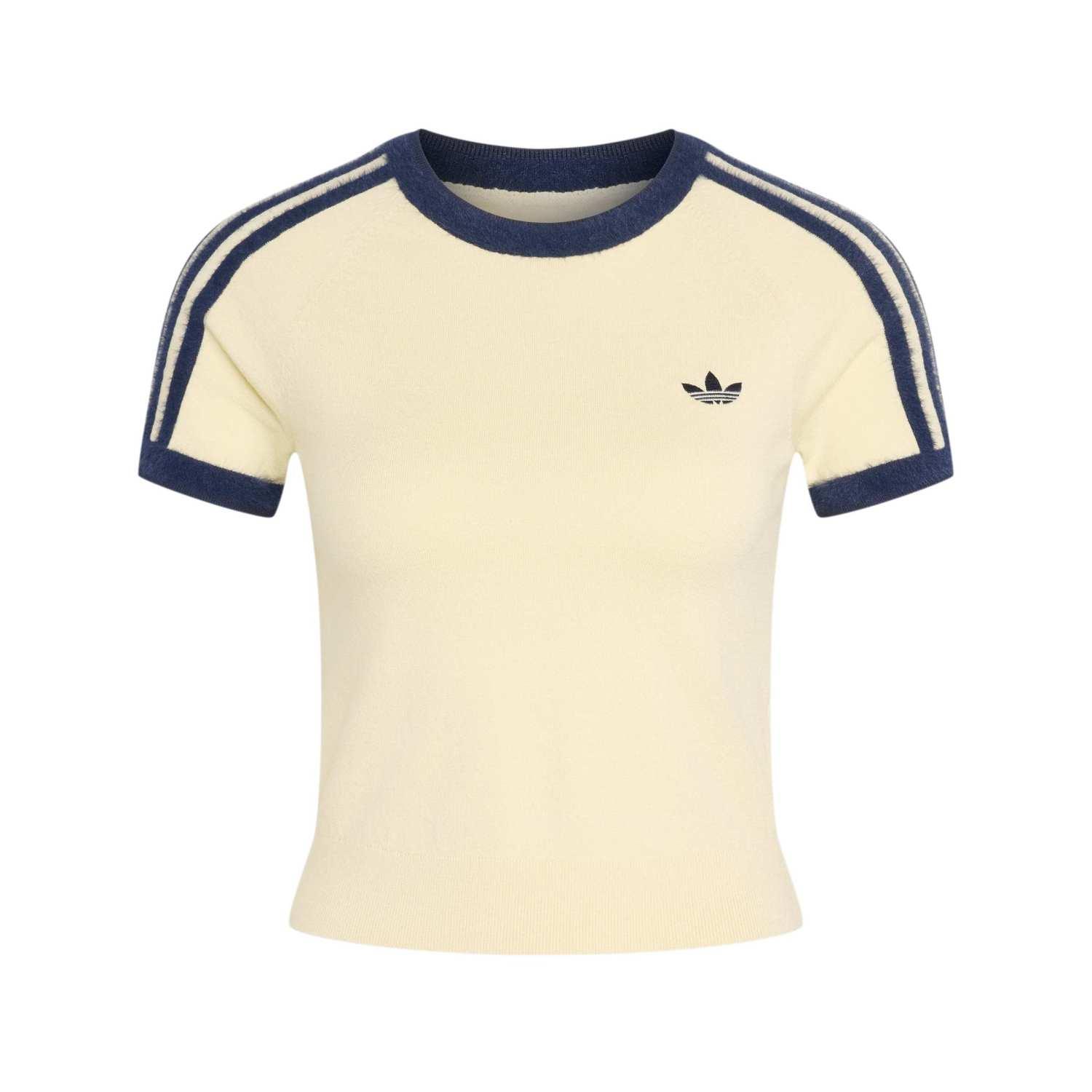 レディース 【adidas】 アディダス W KNITTED TEE ショートスリーブ