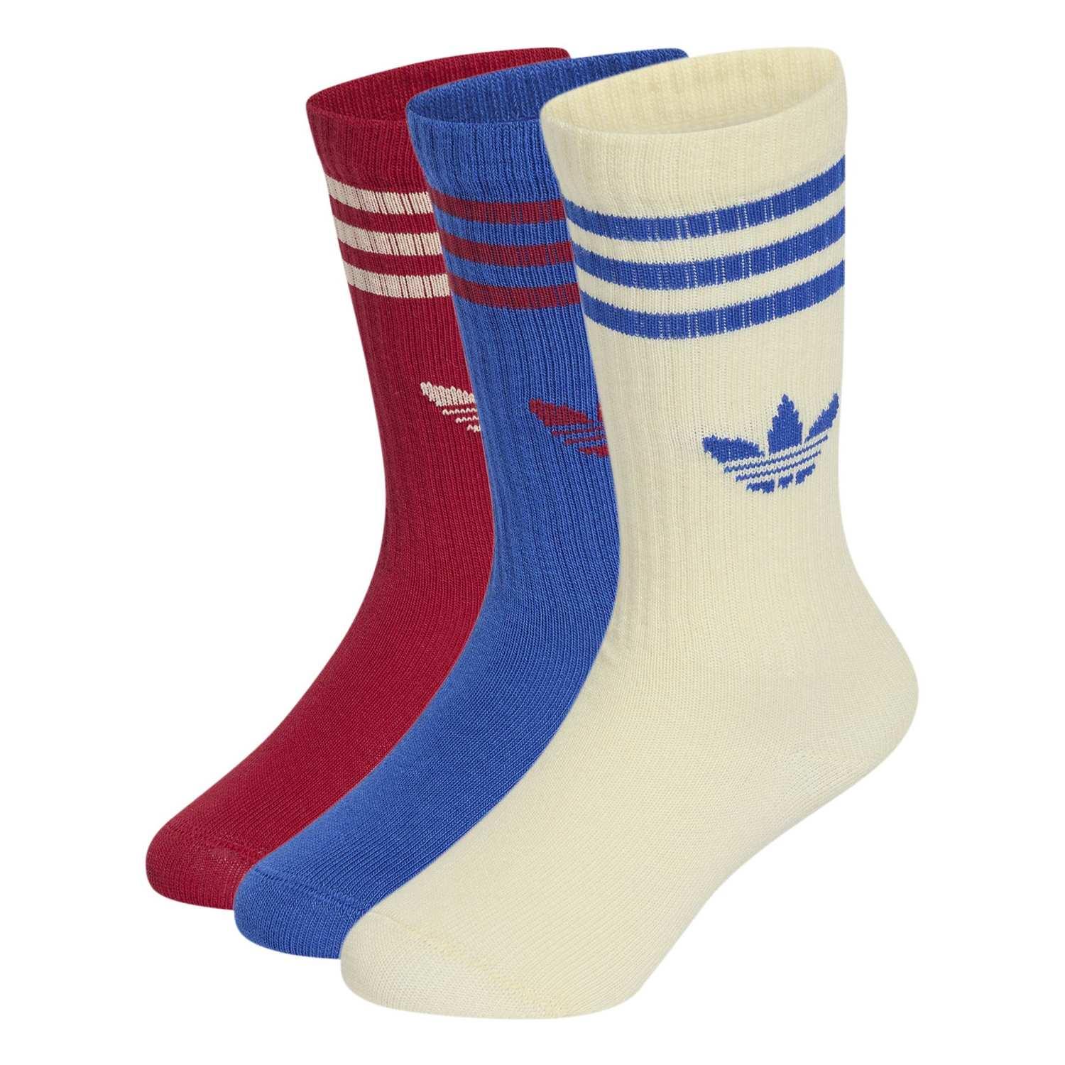 フィラ　3点セット☆バボラ、スリクソン、プリンス、アディダス、ヨネックス キッズ 【adidas】 アディダス K CREW SOCKS 3P 3Pソックス KT1995
