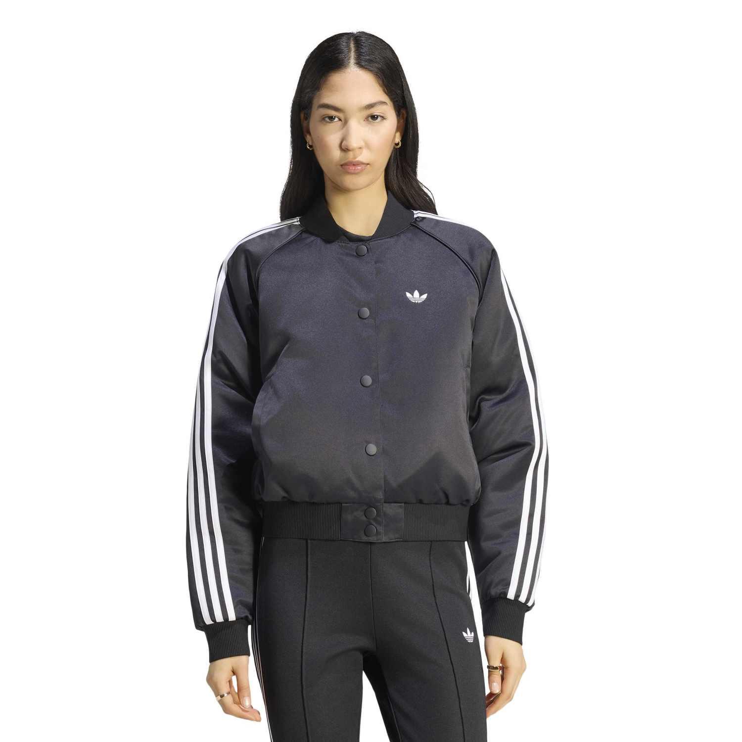 レディース 【adidas】 アディダス W SATIN SST BOMBER JACKET
