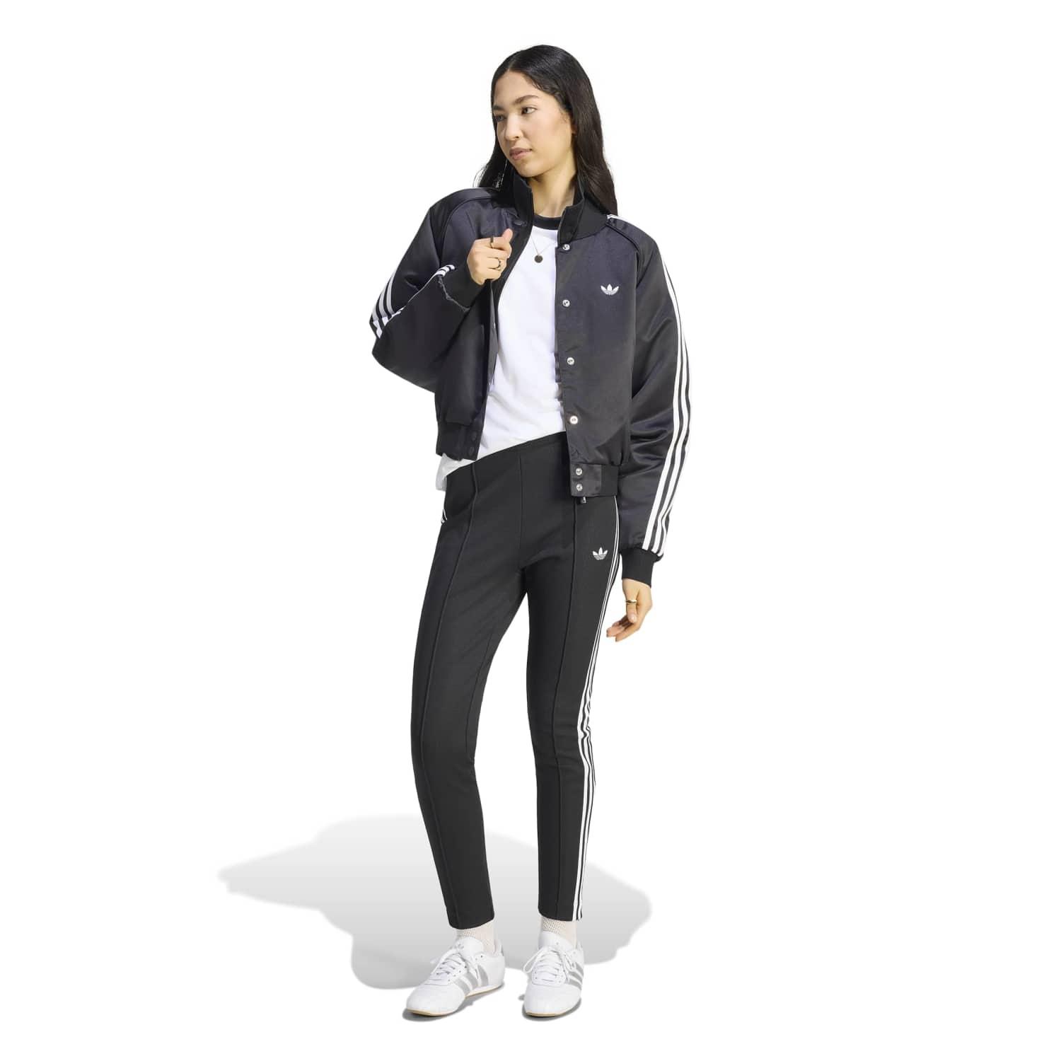 レディース 【adidas】 アディダス W SATIN SST BOMBER JACKET