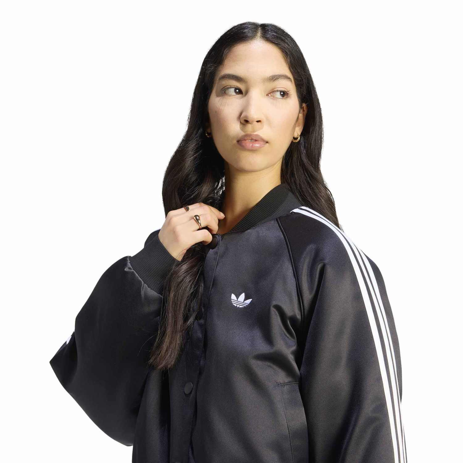 レディース 【adidas】 アディダス W SATIN SST BOMBER JACKET
