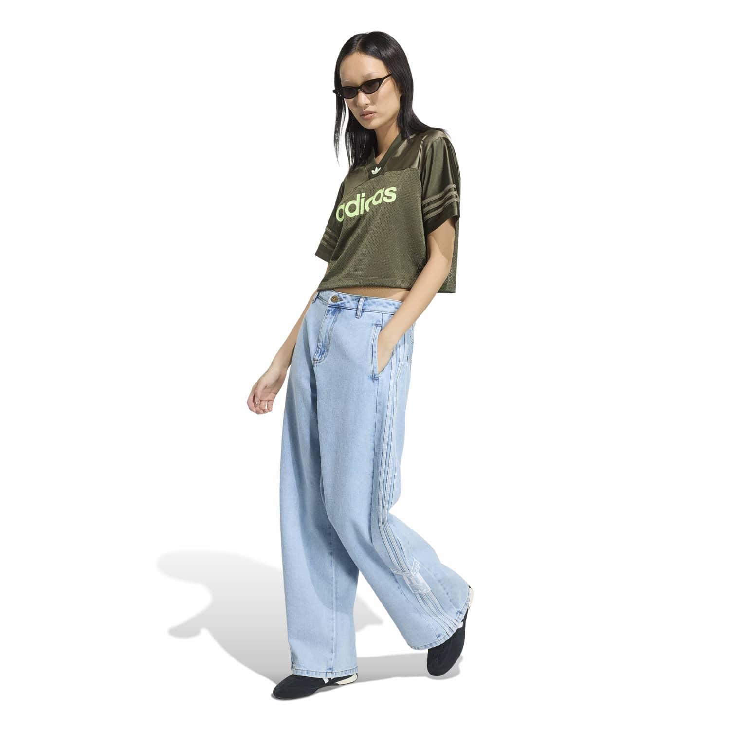 レディース 【adidas】 アディダス W ADIBREAK DENIM PANT ロング