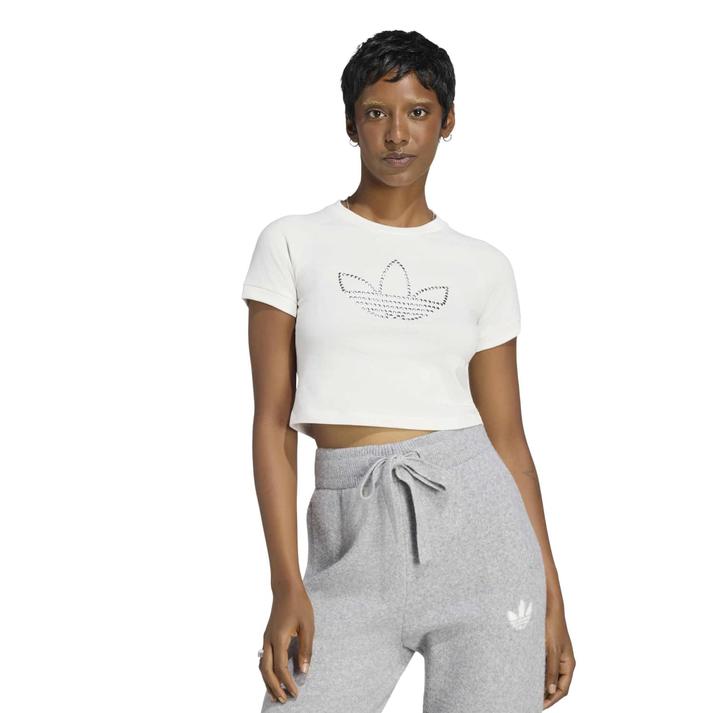 adidas �V���[�g�X���[�u CLOUDWHITE