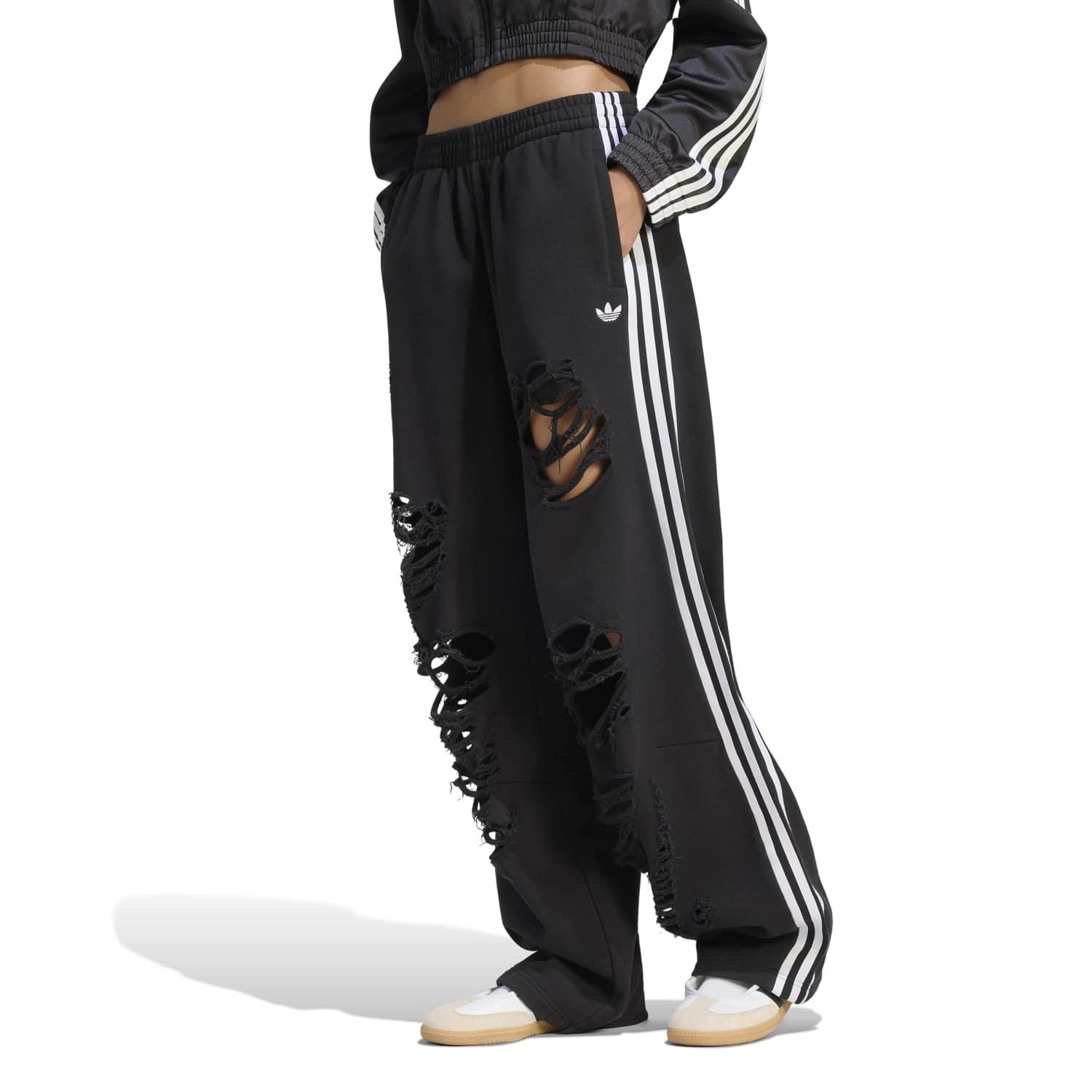 たろー　レディース　BLK M レディース 【adidas】 アディダス W DAMAGE JOGGER PT ロングパンツ
