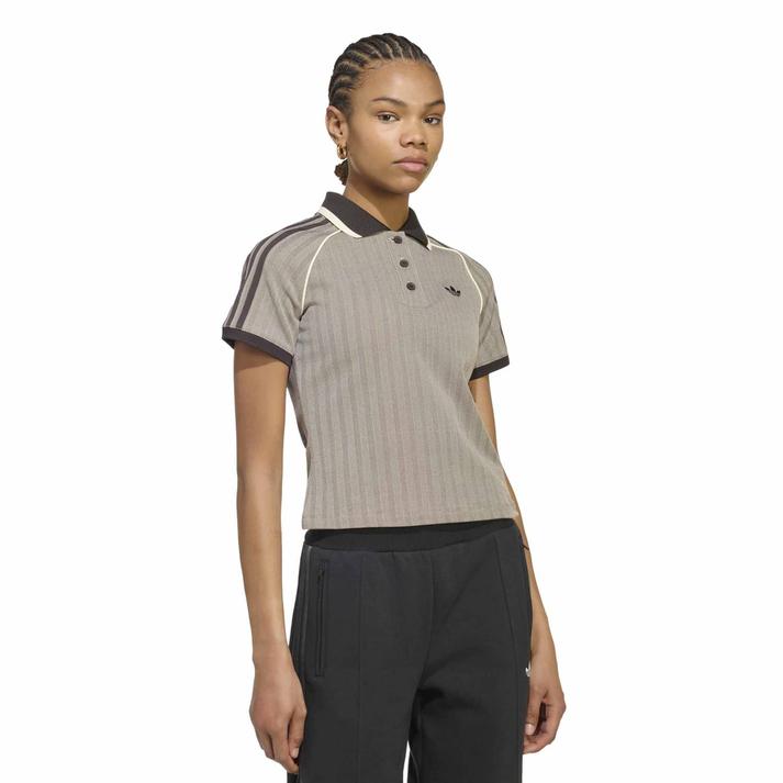 adidas �V���[�g�X���[�u LIGHTBROWN