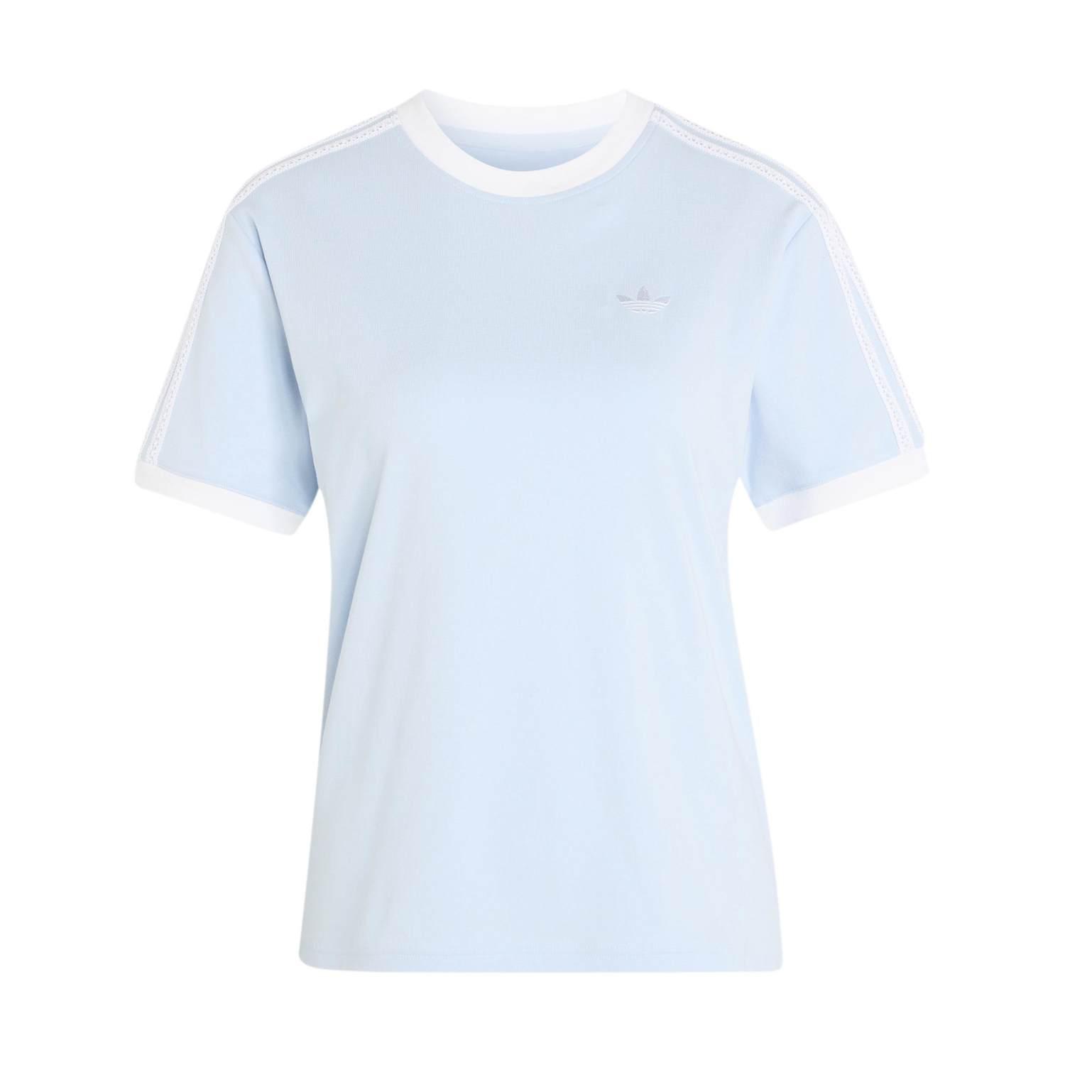 レディース 【adidas】 アディダス W 3STRIPES TEE(GFX INJ) ショート