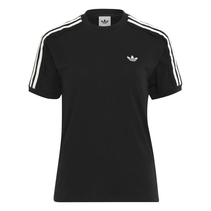 adidas �V���[�g�X���[�u BLACK