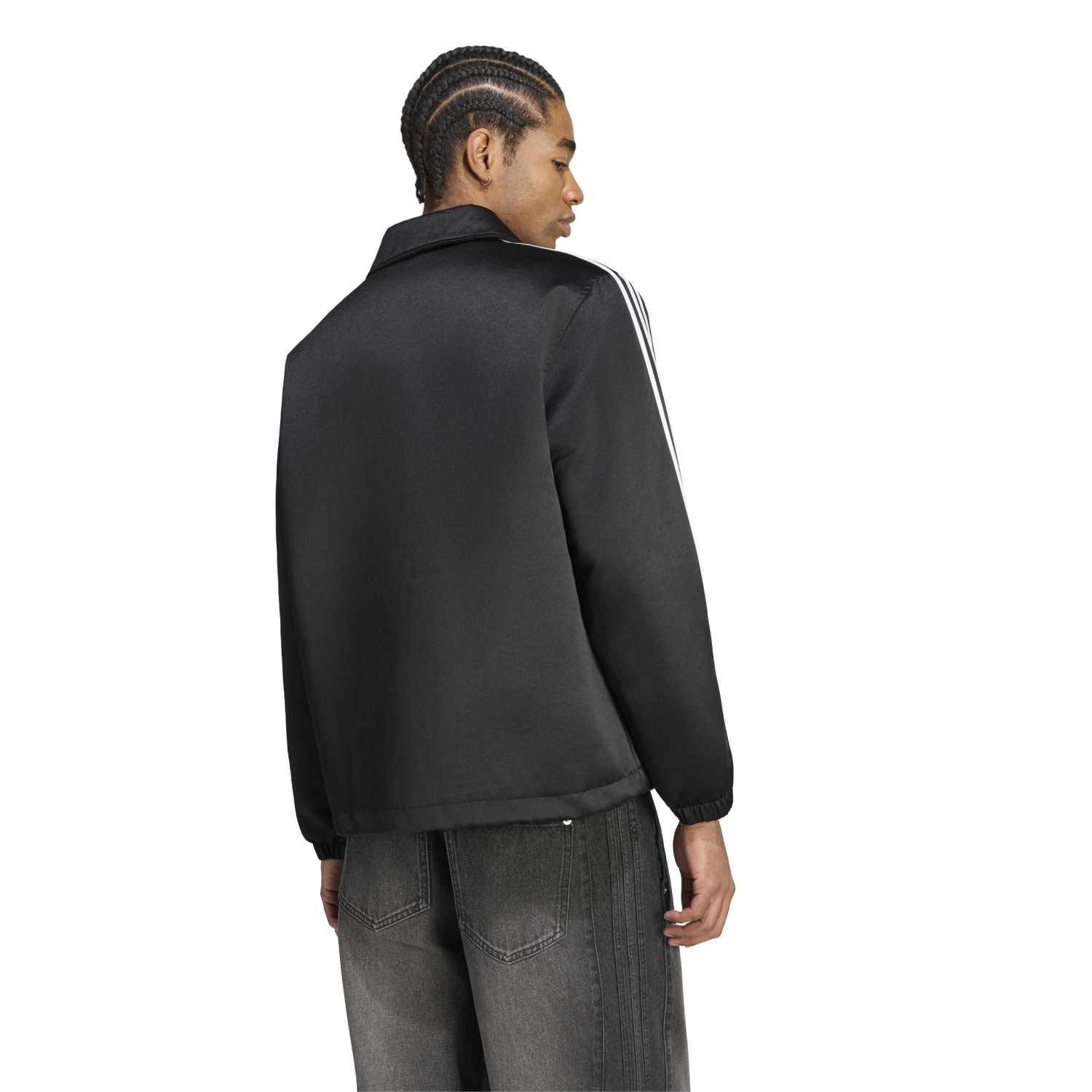 adidas】 アディダス M 3STRIPES SATIN COACH JKT アウター HZ3805