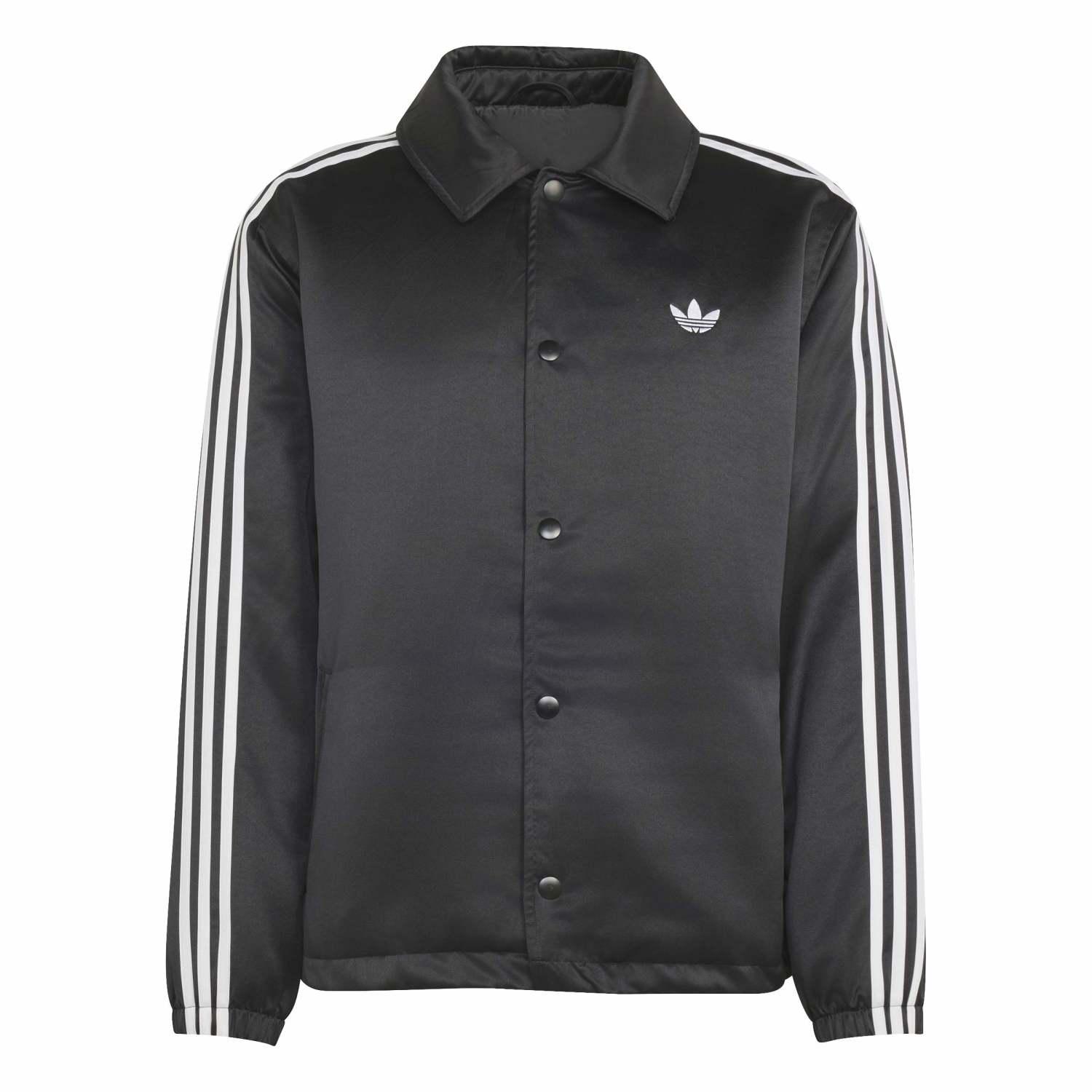 adidas】 アディダス M 3STRIPES SATIN COACH JKT アウター HZ3805