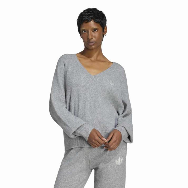 adidas �����O�X���[�u MGREYHEATHER