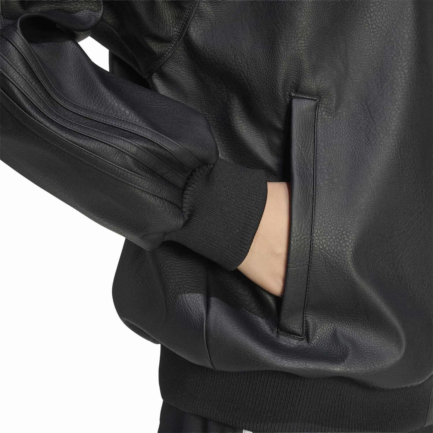 レディース 【adidas】 アディダス W PLEATHER SST OVERSIZED TT