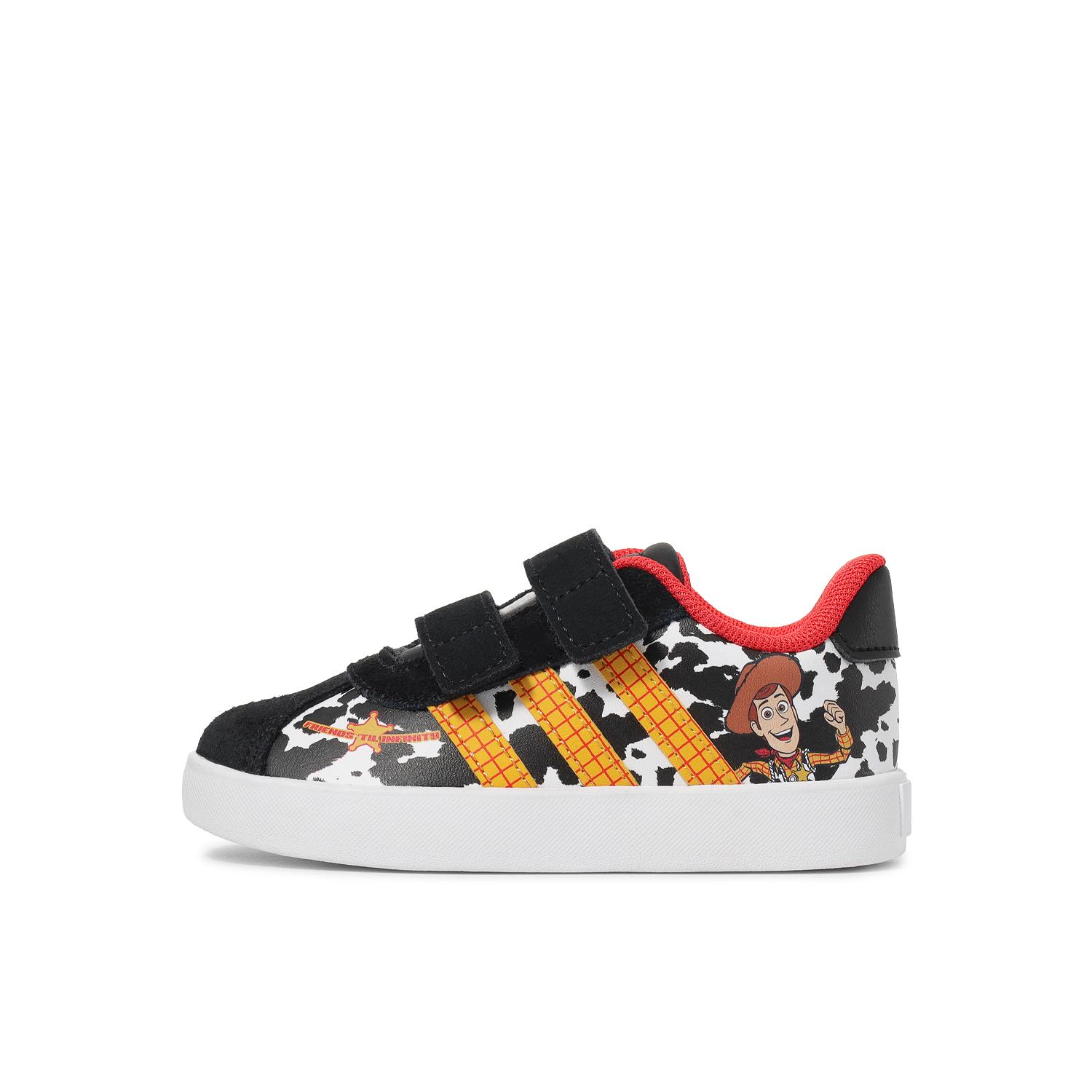Adidas 12-16 VL Court Toy Story CF I KI9177 Ftwr/Ftwr/Core — photo 1 of 7