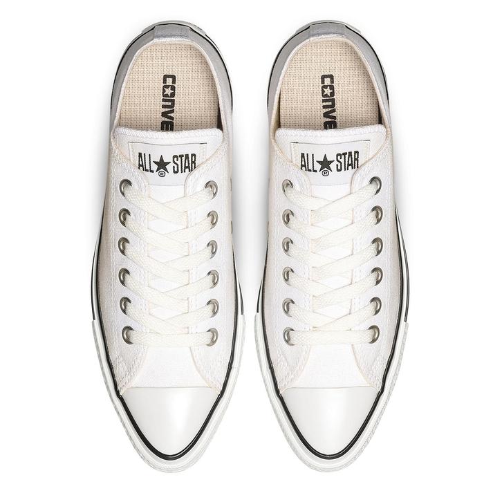 CONVERSE �I�[���X�^�[ �|�C���e�b�h�g�E OX WHITE