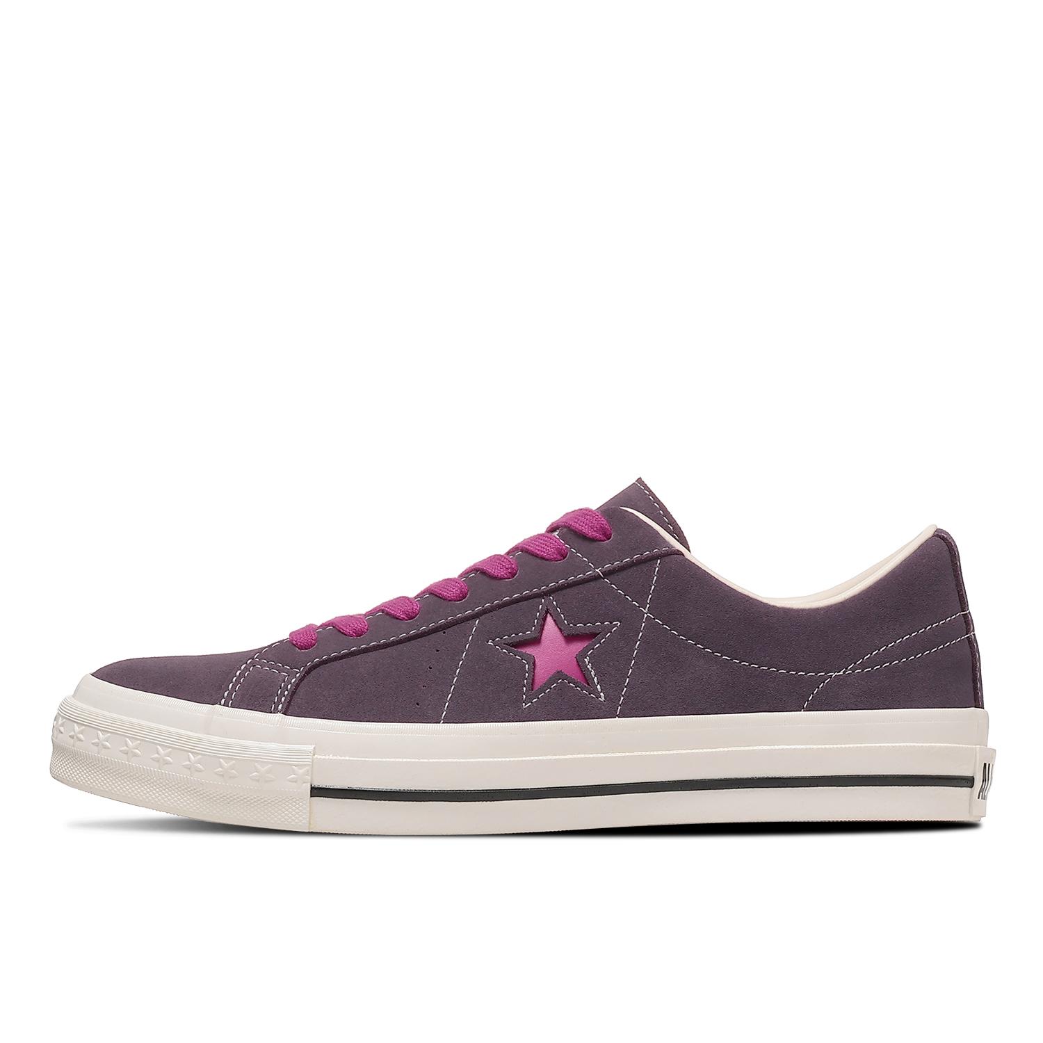 Converse One Star レザー スニーカー パープル converse one star（パープル）｜ABC-MART GRAND STAGE【公式通販】