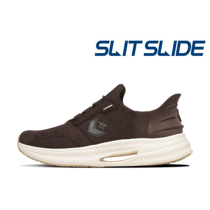 CONVERSE �P�C�u�X�^�[ �X���b�g�X���C�h �R�[�f�����C BROWN