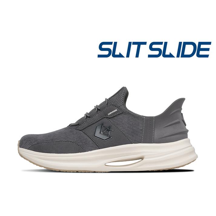 CONVERSE �P�C�u�X�^�[ �X���b�g�X���C�h �R�[�f�����C CHARCOAL
