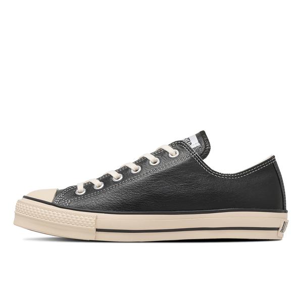 CONVERSE レザー オールスター J OX ブラック 24cm